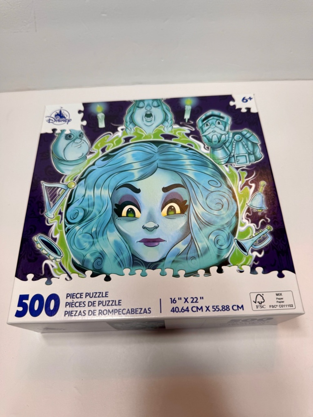 NWT Disney Parks The Haunted Mansion Madame Leota 500 Piece Jigsaw Puzzle